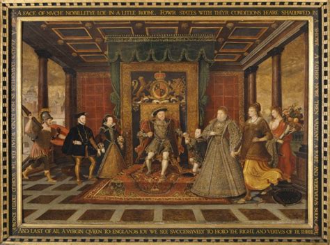 an allegory of the tudor succession|the tudor dynasty.